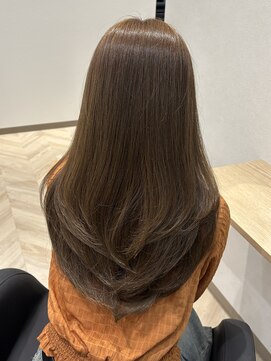 シェノン フェム 名古屋 名駅店(CHAINON×FeM#) ミルクベージュ＊レイヤーカット名古屋/髪質改善