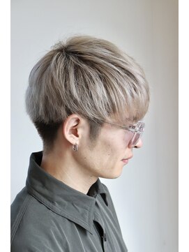 セカンド 鴨江店(2COND) 金髪×マッシュ