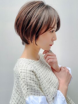 ロンド 銀座(Lond) 【成田】ショート/ハイライトカラー/白髪/白髪ぼかし/銀座16