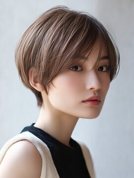 サロンドアイ(salon de i) タイトショート × ベージュグレージュ