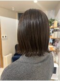 冬おすすめカラー／赤み消しグレージュカラー