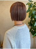 切りっぱなしボブ