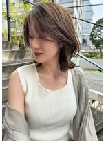 デザート(Des.Art)&nbsp;【Des.Art福岡警固】30代40代/外はねレイヤーボブ/レイヤー