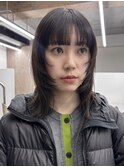 ハッシュカット/顔まわりカット/レイヤーカット