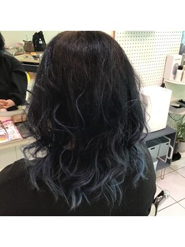 ニタスサン(2+3) 【特殊カラー】アッシュブラウン＋ブルーパープル