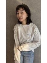 ルー ハナレ(Luu HANARE)&nbsp;大人ガーリー/似合わせカット/イメチェン/前髪/水素カラー