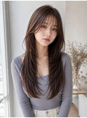 髪質改善カラー☆ロングレイヤー