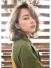 【ケアブリーチ＋カラー＋内部補修型トリートメント付き】￥16500