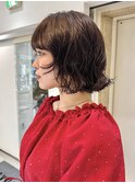デジタルパーマボブパーマレイヤーボブショートパーマ