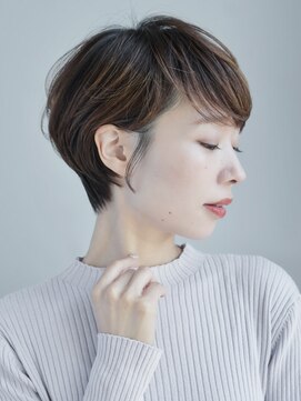 インセプション 銀座(INCEPTION) 丸みショート・ボブ/丸顔/前髪あり/絶壁解消/30代/40代/50代