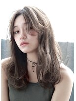 ヴィジョン(VISION)&nbsp;『 ダークグレージュ 』 × 『 外国人クセ毛風 』long☆