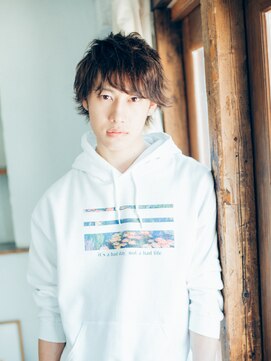 レギャルソン(Les Garcons) 外ハネナチュラルメンズショート