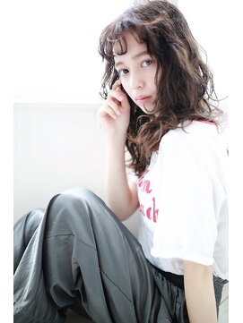 ラフィス ヘアー スワッグ 枚方店(La fith hair swag) 【La fith】ナチュラルブラウン☆セミロングスタイル