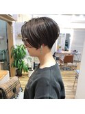 Coast.かりあげベリーショートヘア×ハイライト