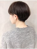 丸みショート_スリークボブ厚めバングローライト_ba283603
