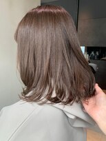 アルバム 銀座(ALBUM GINZA)&nbsp;ショコラブラウン_オリーブカラーハイライトカラー_ba306361