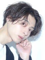 リップス 表参道店(LIPPS)&nbsp;緩めウェーブセンターパート【オリーブベージュ】