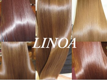 リノア(LINOA)の写真/【縮毛矯正/髪質改善ストレートトリートメント】最新薬剤でダメージレス自然な艶髪へ