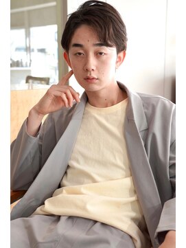 ヘアーラウンジ エゴ(Hair Lounge EGO) 清潔感UP　束感ショート　２ブロック　武蔵新城