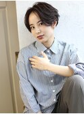 天神【BIRTH】グレージュ×ハンサムショート×ニュアンスカラー3