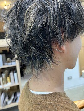 ガーデン オオタカノモリ(garden otakanomori) メンズブリーチカラー/メンズハイライト/メンズウルフ