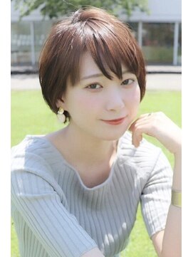 アイ(I.) 【 Ｉ. 】30代からのナチュラル前下がりショートボブ　川口