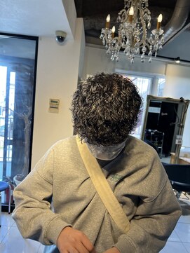 アイズ 海老名(AIZU) 波巻きプードルパーマ　波巻きスパイラルパーマ　ソフトツイスト