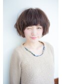 インナーグレージュ/マチルダボブ/前髪/ピンクベージュ/赤羽