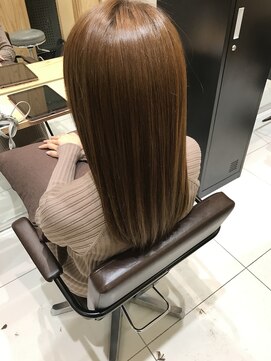 アニュー 北浦和店(ANEW) 《髪質改善》透明感明るめカラー×髪質改善トリートメント