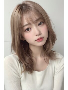 コア 梅田茶屋町店(Core) ミルクティーベージュ