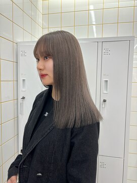 ガーランド(Girland) 【girland】グレージュ 韓国風/レイヤーカット