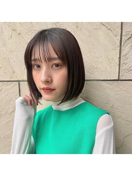 ステラバイケンジ(STELLA by KENJE) 姫カットカールセミディシアーカラー
