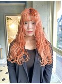 ペールオレンジベージュアプリコットカラーピンクオレンジ