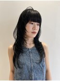 艶カラー&ロングレイヤーカット  yukari