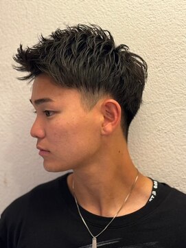 プレミアムバーバー 新宿店(PREMIUM BARBER produce by HIRO GINZA) 【ジェットモヒカン】