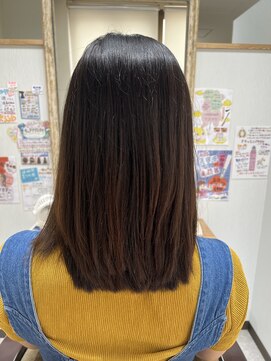 アルバ(aLba) 【村上　慶太】ツヤ髪ミディアム　《江坂駅/ツヤ髪ミディアム》