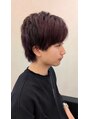 アグ ヘアー レイン 大和八木店(Agu hair reign)&nbsp;ワインレッド×マッシュウルフ！セットはナシ、アリでも◎