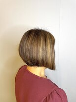 ブロッサム 東久留米店(Blossom)&nbsp;20代30代40代ショートヘア似合わせカット白髪ぼかしアースカラー