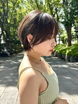 ロンドエニカ 大宮(Lond enika)&nbsp;イメチェン外ハネボブ美髪ワイドバングレイヤーショート/大宮