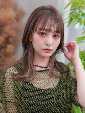 ギークス(GEEKS) 【GEEKS渋谷】伸ばしかけ/ロングレイヤー/インナーカラー/透明感