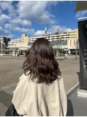 赤み少なめ！マットブラウンカラー