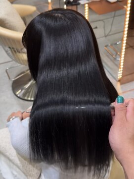 リール 銀座(R'EEL) 髪質改善縮毛矯正レイヤーカット顔周り前髪韓国ミニウルフ/銀座