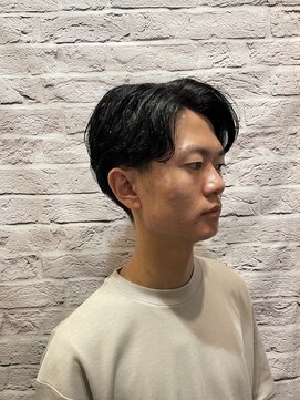 グレイスフルバーバー 赤坂見附店 ツーブロック/ナチュラル/パーマ