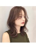 韓国風くびれミディヘア☆