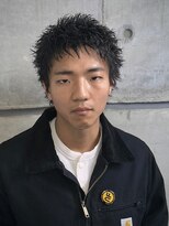 オーシャントーキョー ホワイト 原宿(OCEAN TOKYO WHITE)&nbsp;スパイキーショートベリーショート短髪アップバングフェード