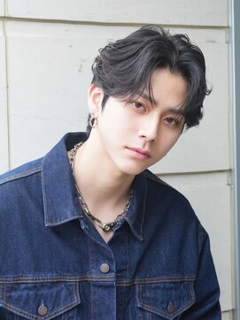 セリ(ceri) シースルーマッシュダウンパーマ韓国マッシュニュアンスパーマ