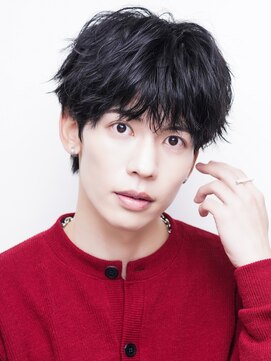 眉毛カット ニュアンスパーマ フェザーパーマ 20代 束感ヘア