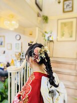 美容室 ティンカーベル 編みおろし