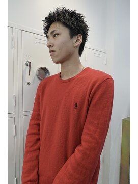 ソーレ(sole) スパイキーショート　メンズカット　刈り上げ