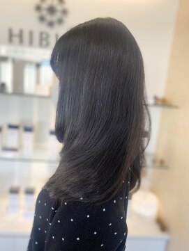 ヒビカ(HIBIKA) ツヤ感 ロングレイヤー